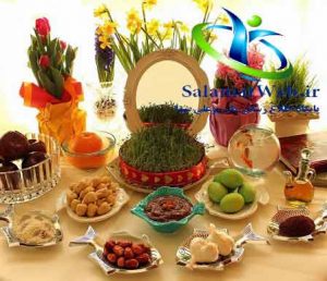 اجزای سفره هفت سین