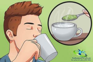 درمان جوش صورت با چای سبز